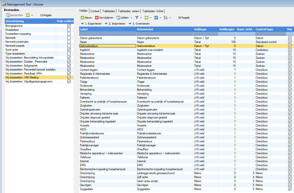 VIM melding - AFAS Klantportal